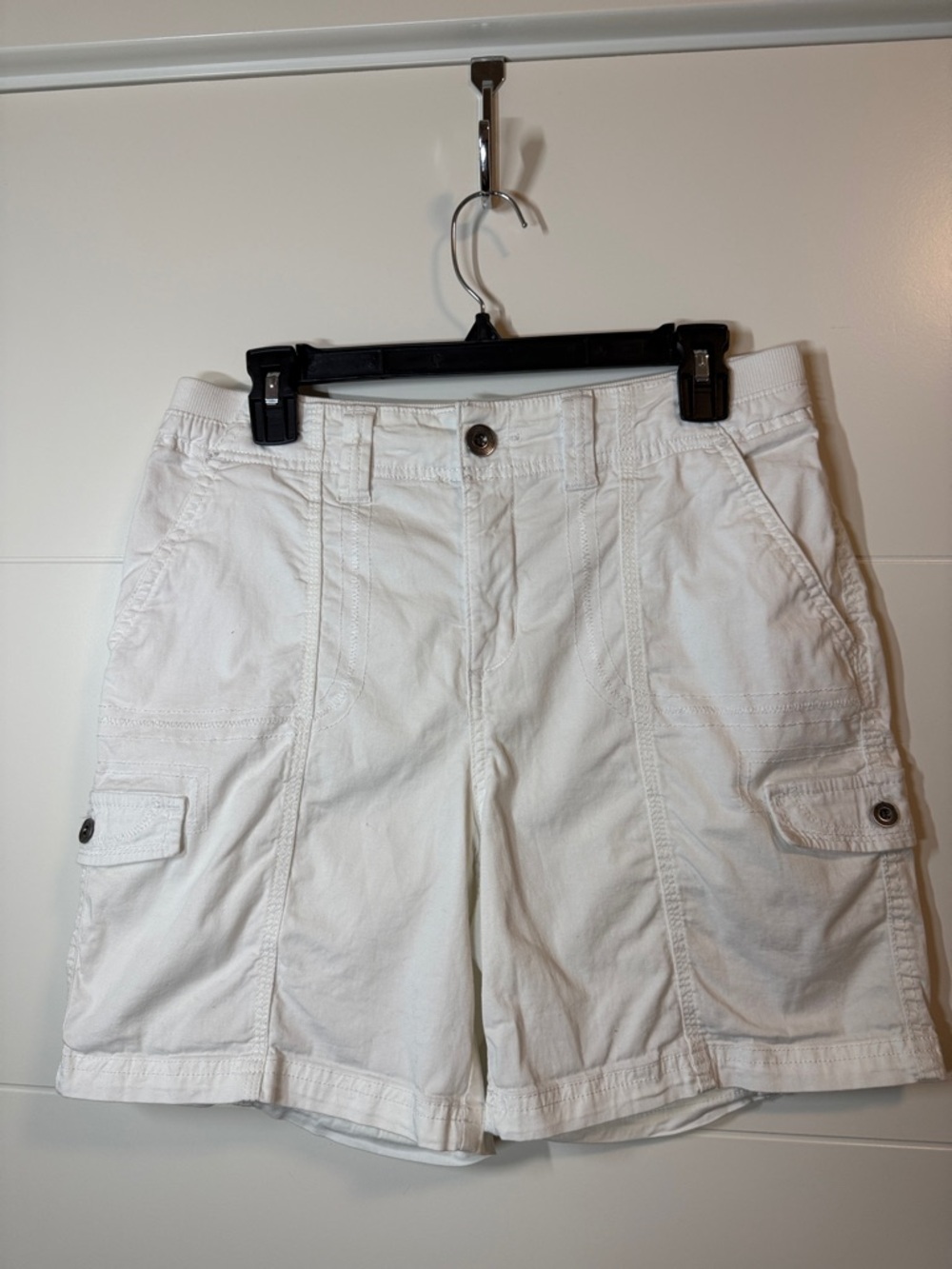 Style & Co. White Women's Cargo Shorts